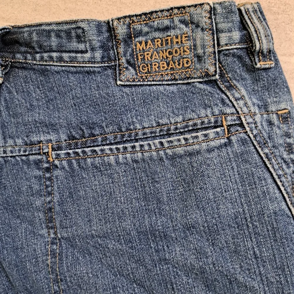 %Marithe Francois Girbaud Jean Shorts Men Size 34 / J2 - Picture 5 of 6